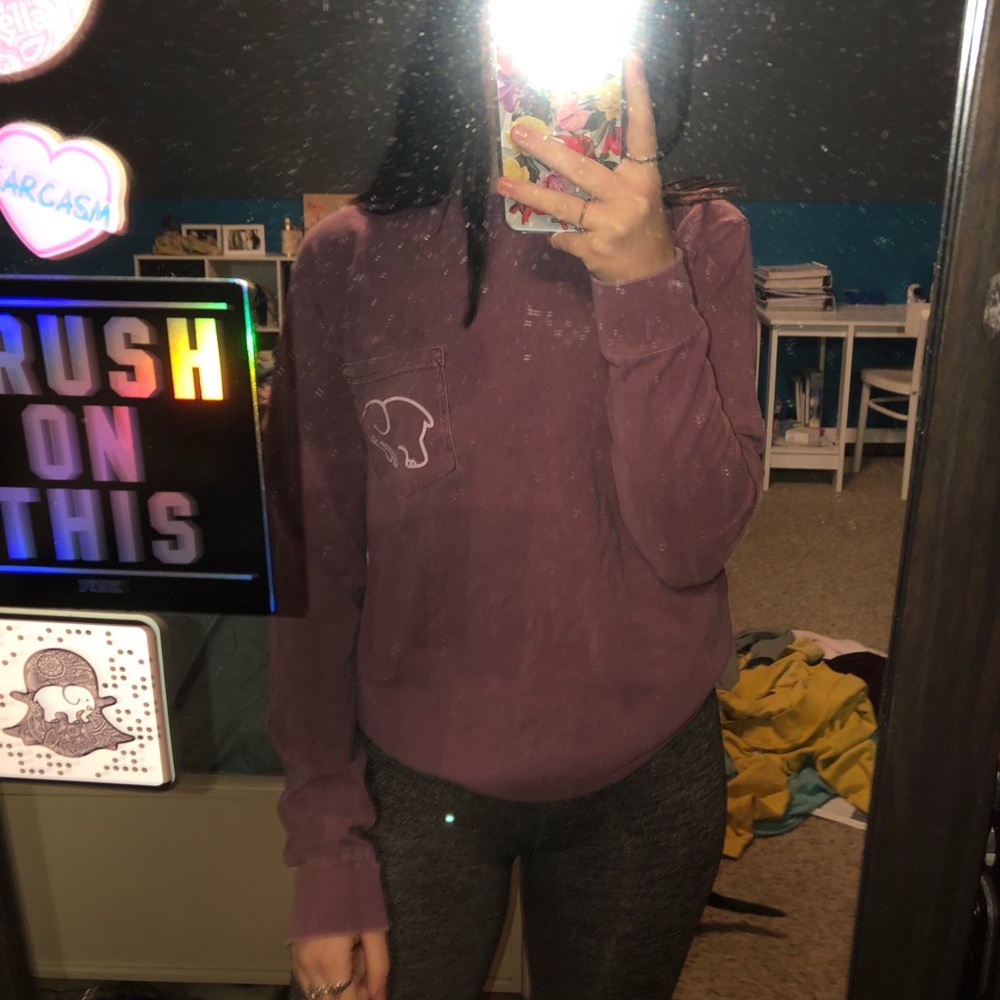 Ivory Ella Purple shirt